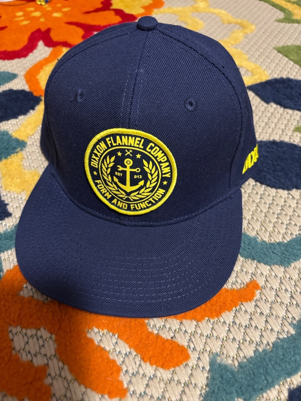 DIXXON flannel mens snap back hat